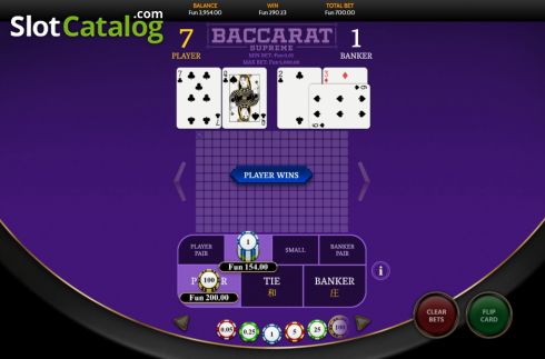 Οθόνη4. Baccarat Supreme Κουλοχέρης
