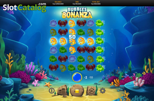 Οθόνη3. Bubbles Bonanza Κουλοχέρης 