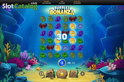 Οθόνη5. Bubbles Bonanza Κουλοχέρης 