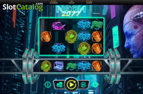 Οθόνη2. Neon2077 Κουλοχέρης
