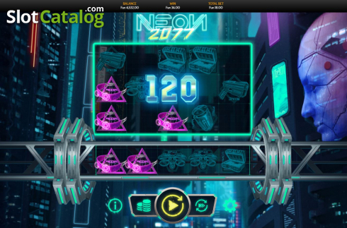 Οθόνη3. Neon2077 Κουλοχέρης