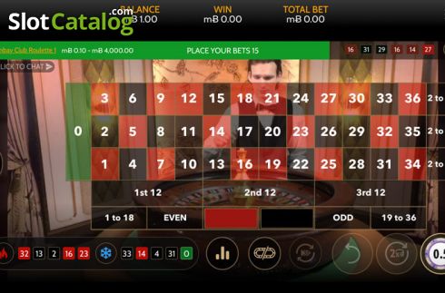 Οθόνη2. Roulette Live (OneTouch) Κουλοχέρης