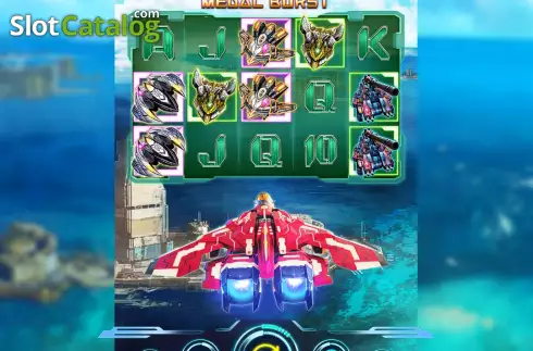 Οθόνη3. Raiden Medal Burst Κουλοχέρης
