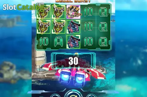 Οθόνη4. Raiden Medal Burst Κουλοχέρης