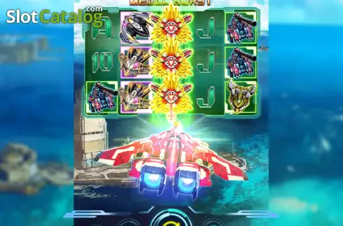 Οθόνη8. Raiden Medal Burst Κουλοχέρης