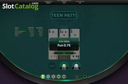 Οθόνη4. Teen Patti (OneTouch) Κουλοχέρης