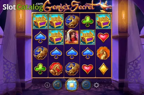 Οθόνη4. Genie's Secret Κουλοχέρης