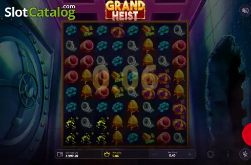 Οθόνη3. Grand Heist Feature Buy Κουλοχέρης