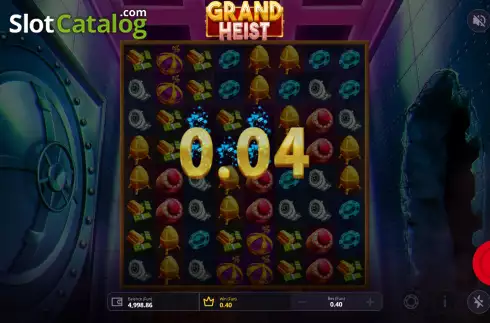 Οθόνη4. Grand Heist Feature Buy Κουλοχέρης