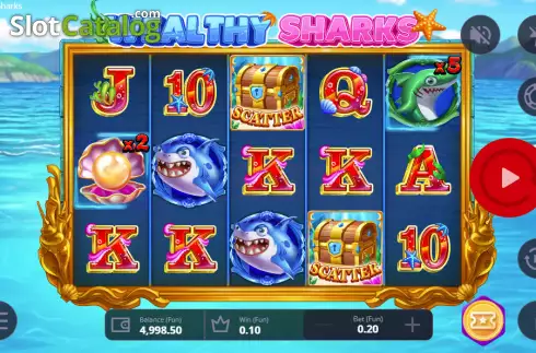 Οθόνη3. Wealthy Sharks Κουλοχέρης