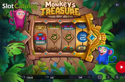 Οθόνη2. Monkey's Treasure Κουλοχέρης