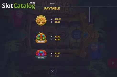 Οθόνη6. Monkey's Treasure Κουλοχέρης
