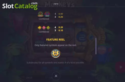 Οθόνη8. Monkey's Treasure Κουλοχέρης