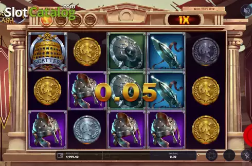 Οθόνη3. Colosseum Clash Κουλοχέρης