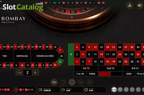 Οθόνη2. Bombay Roulette Κουλοχέρης