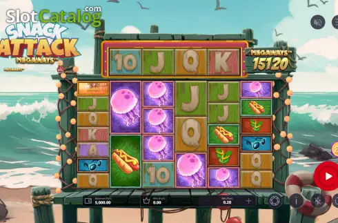 Οθόνη2. Snack Attack Megaways Κουλοχέρης