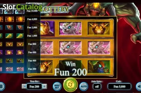 Οθόνη4. Roshan Lottery Κουλοχέρης