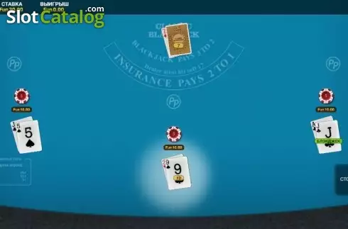 Οθόνη2. Satoshi Blackjack Perfect Pairs Κουλοχέρης