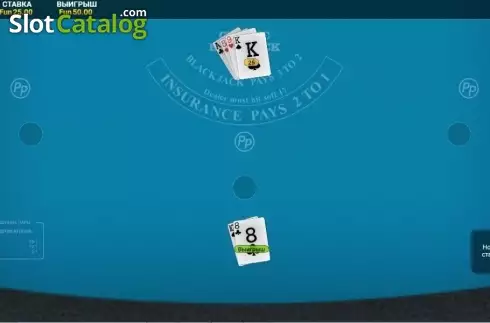 Οθόνη3. Satoshi Blackjack Perfect Pairs Κουλοχέρης
