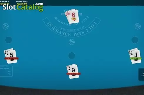 Οθόνη4. Satoshi Blackjack Perfect Pairs Κουλοχέρης