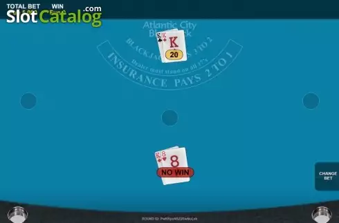 Οθόνη3. High Roller Atlantic City Blackjack Κουλοχέρης
