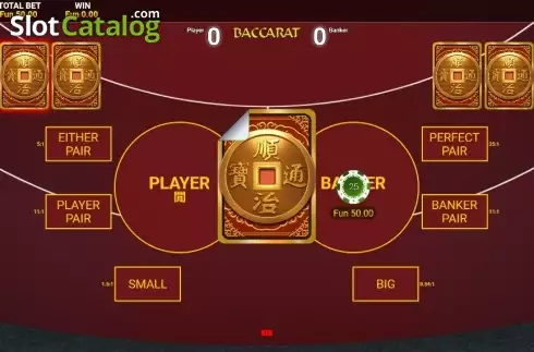 Οθόνη2. Satoshi Baccarat Super Squeeze Κουλοχέρης