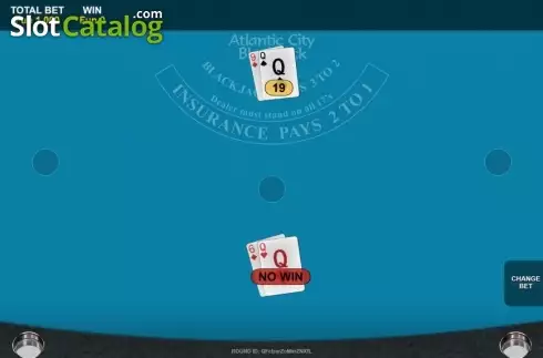 Οθόνη4. Bitcoin Atlantic City Blackjack Κουλοχέρης