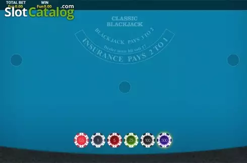 Οθόνη2. Blackjack Classic (OneTouch) Κουλοχέρης