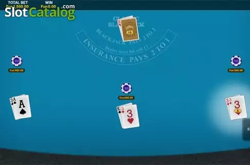 Οθόνη3. Blackjack Classic (OneTouch) Κουλοχέρης