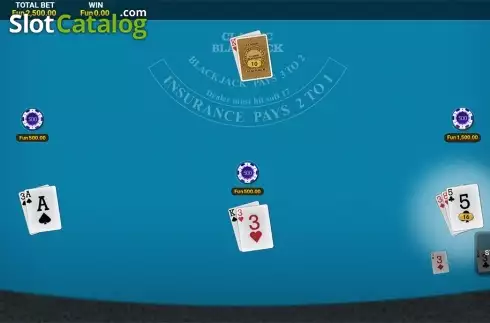 Οθόνη4. Blackjack Classic (OneTouch) Κουλοχέρης