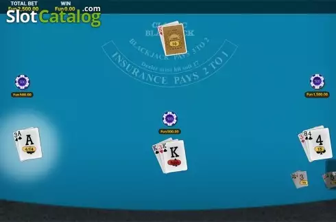 Οθόνη5. Blackjack Classic (OneTouch) Κουλοχέρης