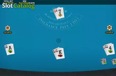 Οθόνη6. Blackjack Classic (OneTouch) Κουλοχέρης