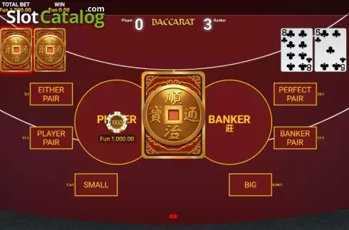 Οθόνη2. Bitcoin Baccarat (OneTouch) Κουλοχέρης 