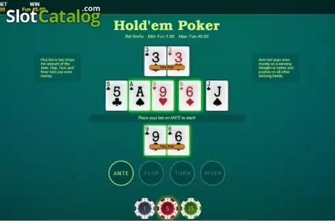 Οθόνη3. High Roller Hold'em Poker (OneTouch) Κουλοχέρης 