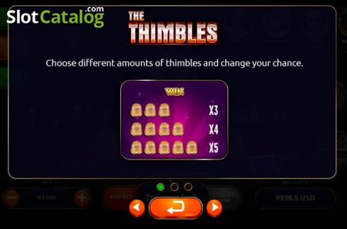 Οθόνη6. Thimble Dice Κουλοχέρης