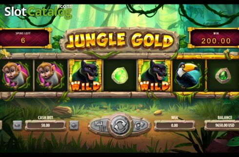 Οθόνη4. Jungle Gold Κουλοχέρης