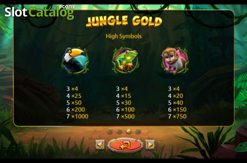 Οθόνη7. Jungle Gold Κουλοχέρης