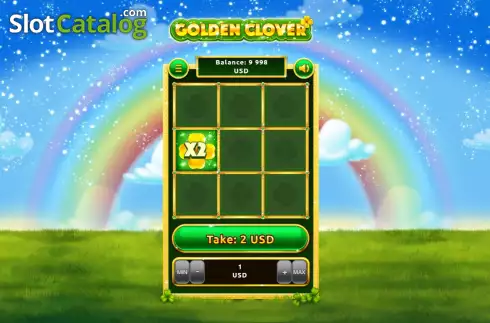 Οθόνη4. Golden Clover Κουλοχέρης