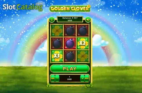 Οθόνη6. Golden Clover Κουλοχέρης
