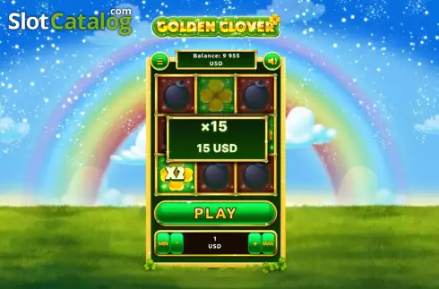 Οθόνη9. Golden Clover Κουλοχέρης