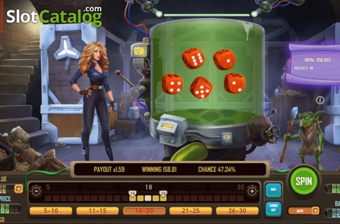 Οθόνη4. Troll Dice Κουλοχέρης