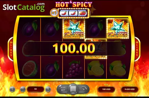 Οθόνη4. Hot&Spicy Κουλοχέρης