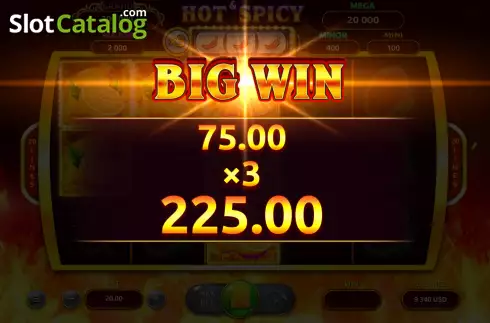 Οθόνη6. Hot & Spicy Jackpot Κουλοχέρης 