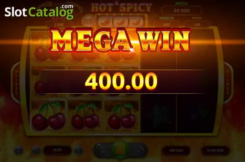Οθόνη7. Hot & Spicy Jackpot Κουλοχέρης 