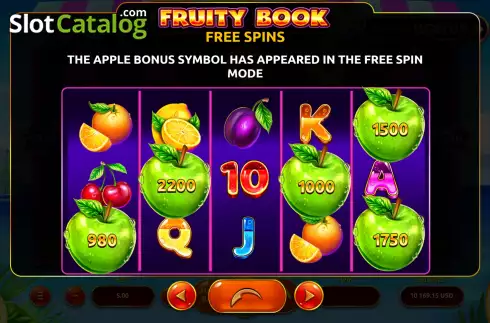 Οθόνη9. Fruity Book Κουλοχέρης