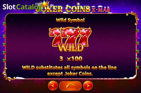 Οθόνη5. Joker Coins X-MAS Κουλοχέρης