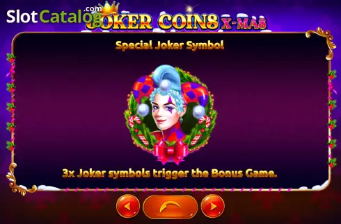 Οθόνη7. Joker Coins X-MAS Κουλοχέρης