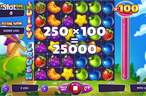 Οθόνη3. Juicy Crush Κουλοχέρης 