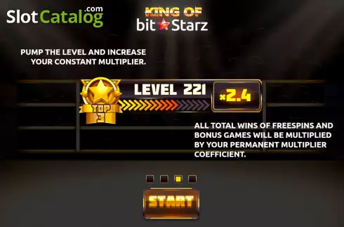Οθόνη4. King of BitStarz Κουλοχέρης