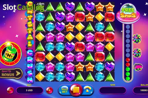 Οθόνη2. Crystal Cascade (Onlyplay) Κουλοχέρης